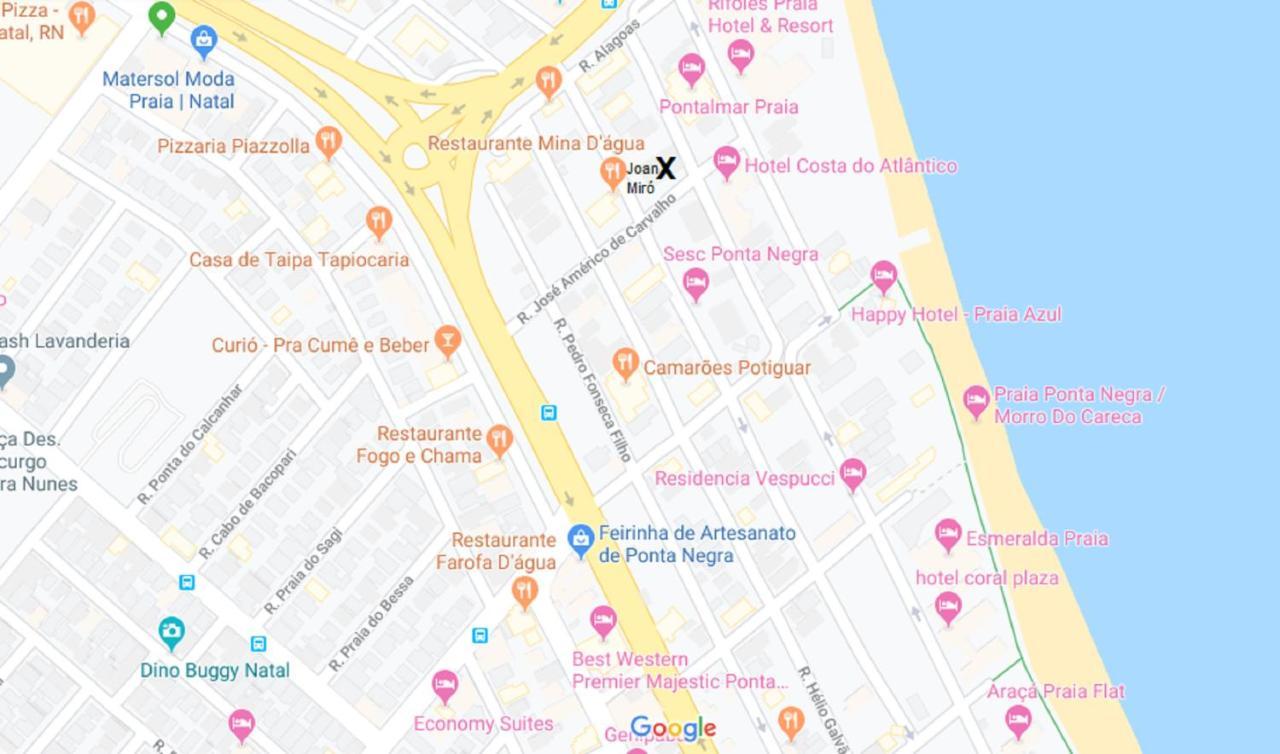 Flat Joan Miro - Apto201 - Localizacao Privilegiada Natal Kültér fotó